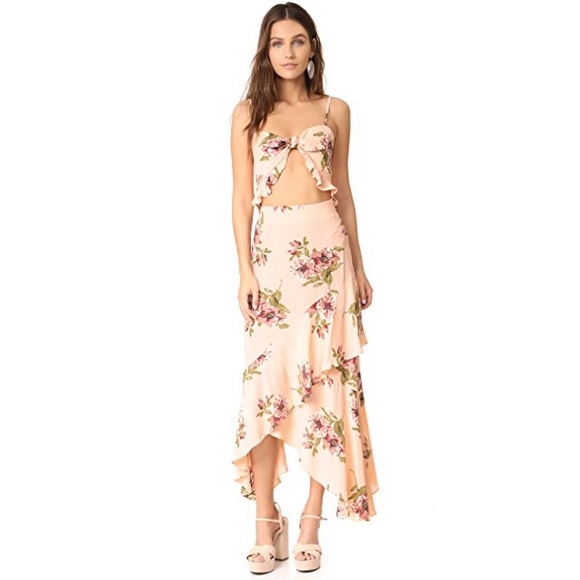 flynn skye michelle maxi dress REVOLVE FLYNN SKYE Michelle Maxi dress XS, Women's Fashion, Dresses & Sets, Dresses on Carousell